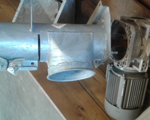 Drive f/auger M127 d150 w/mot-g 1,5KW 400t/min M&M
